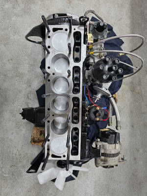 Volledige motorrevisie — 2.5 Pi inline-6 15