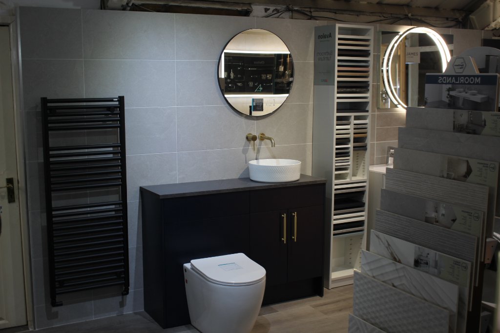 Bathroom showroom display