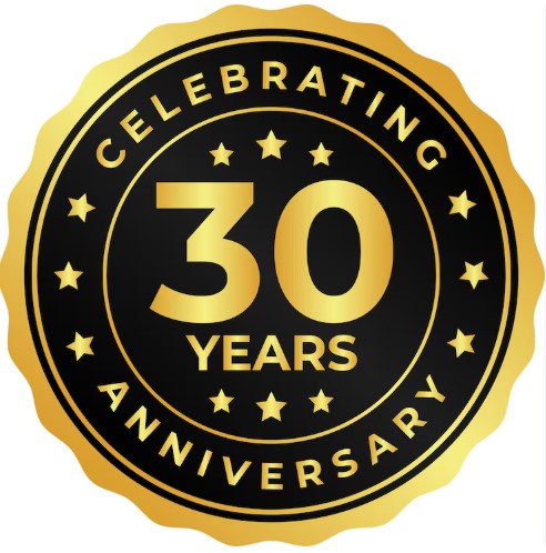 Celebrating 30 Years Anniversary