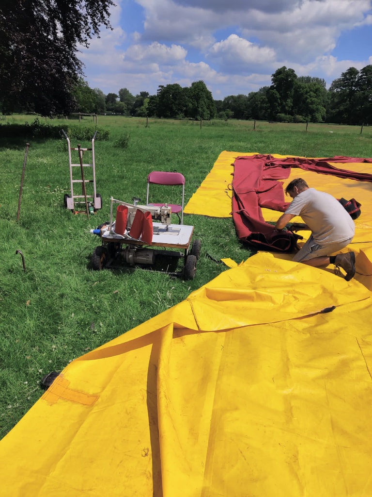 Inflatable Repair Onsite - Sunny Day