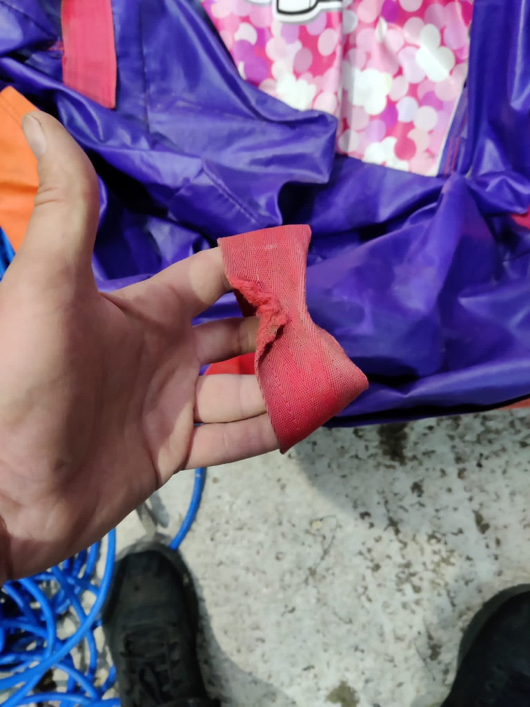 Red & Black Slide Repair