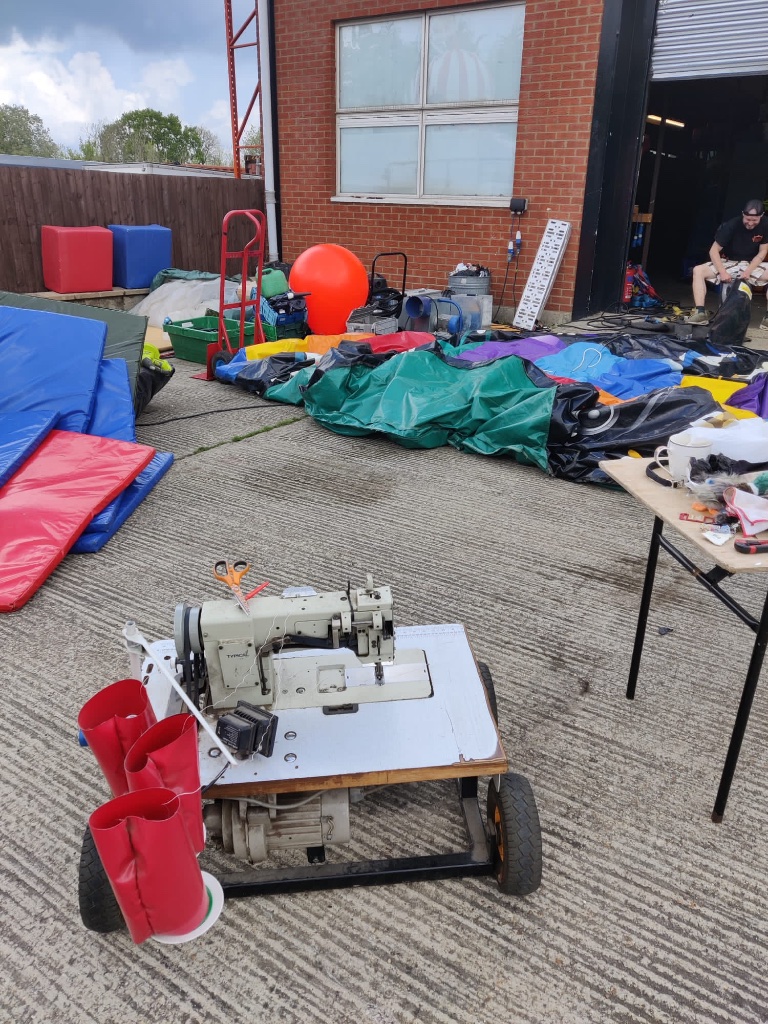 Mobile Repair Unit at Work