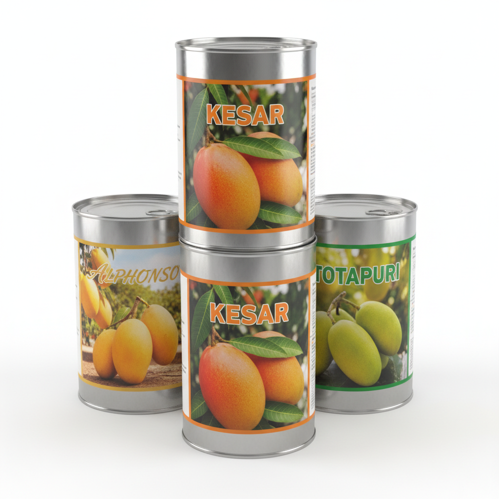 Canned Mango Pulp
