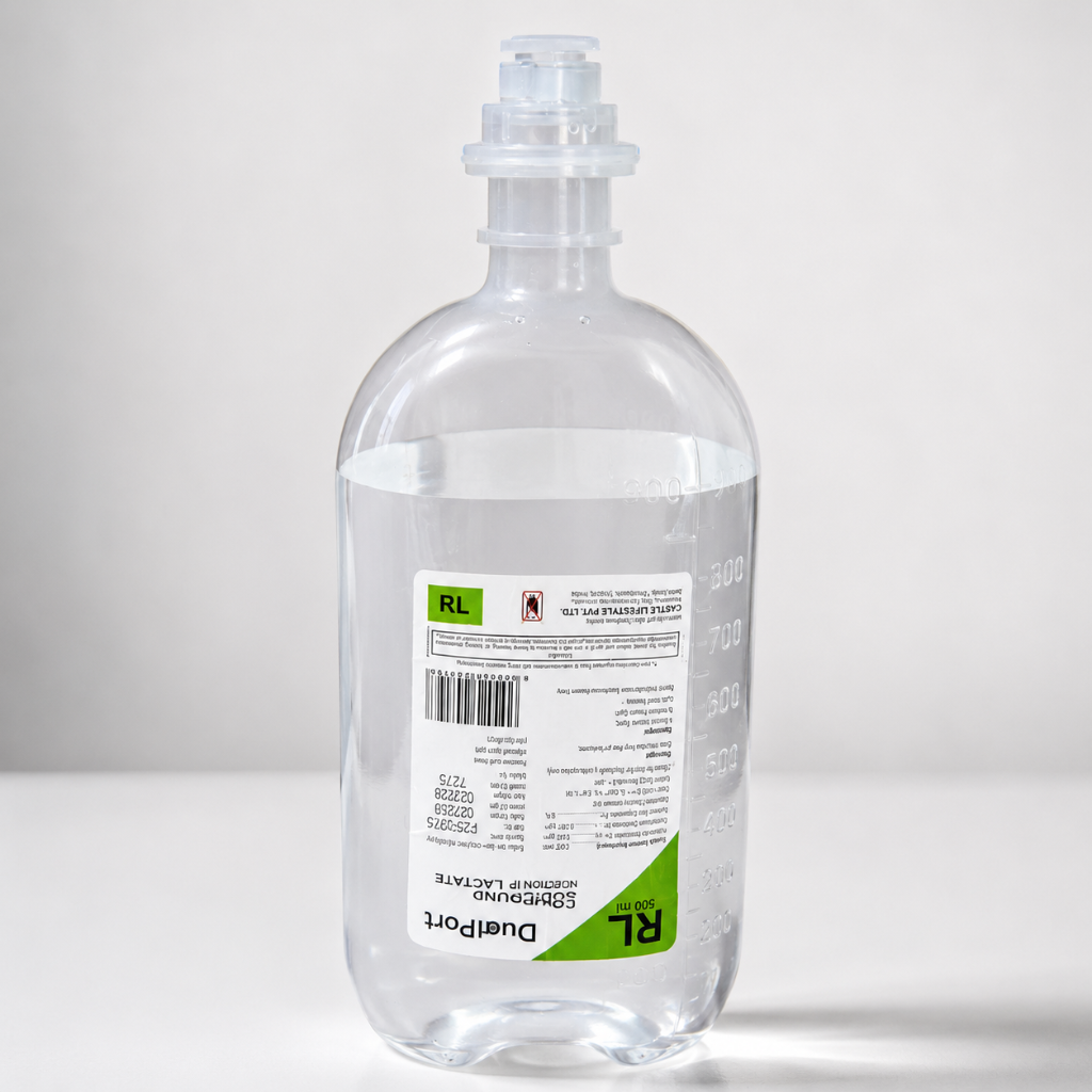 Normal Saline NS 500ml IV Fluid – Sterile Isotonic Saline Solution by Cartel Biosafe – SK Pharmaceuticals Hyderabad