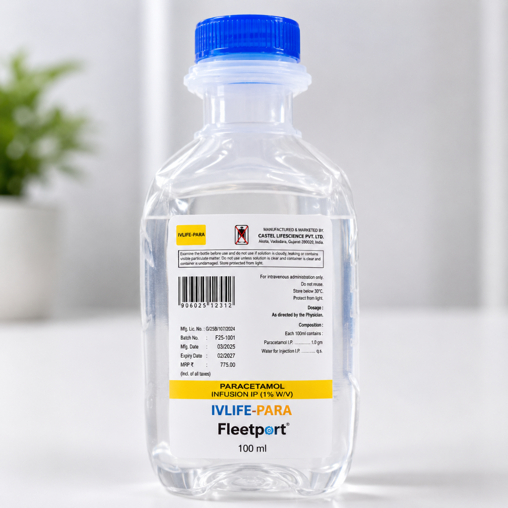 Dextrose Normal Saline DNS 500ml IV Fluid – Caloric Supplementation & Electrolyte Replenishment – SK Pharmaceuticals