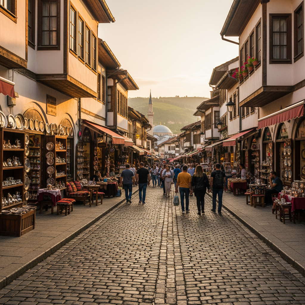 Straße in Sarajevo