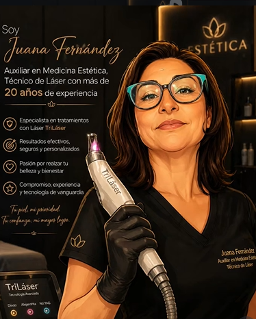 Juana Fernández - Auxiliar de Medicina Estética
