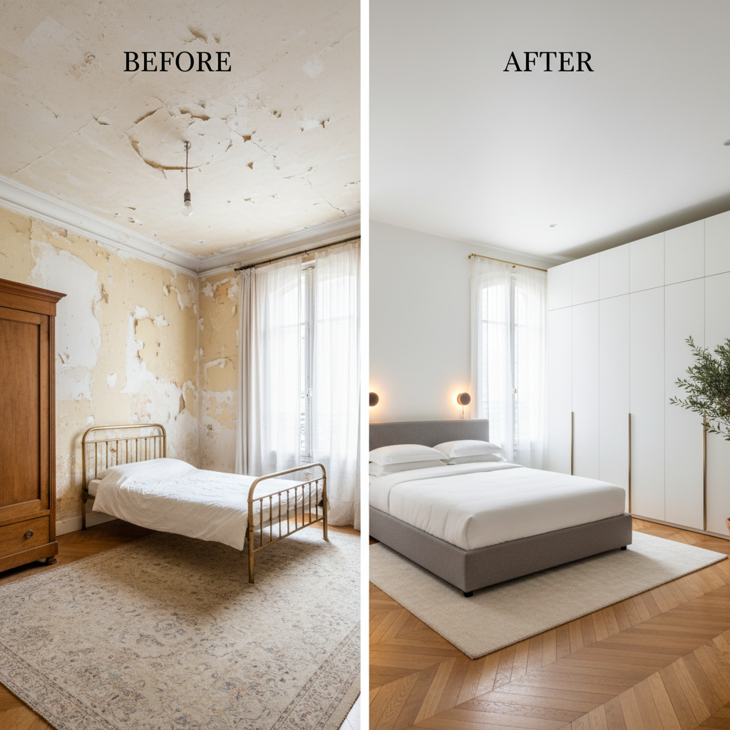 Après rénovation — Suite parentale — Paris 15e