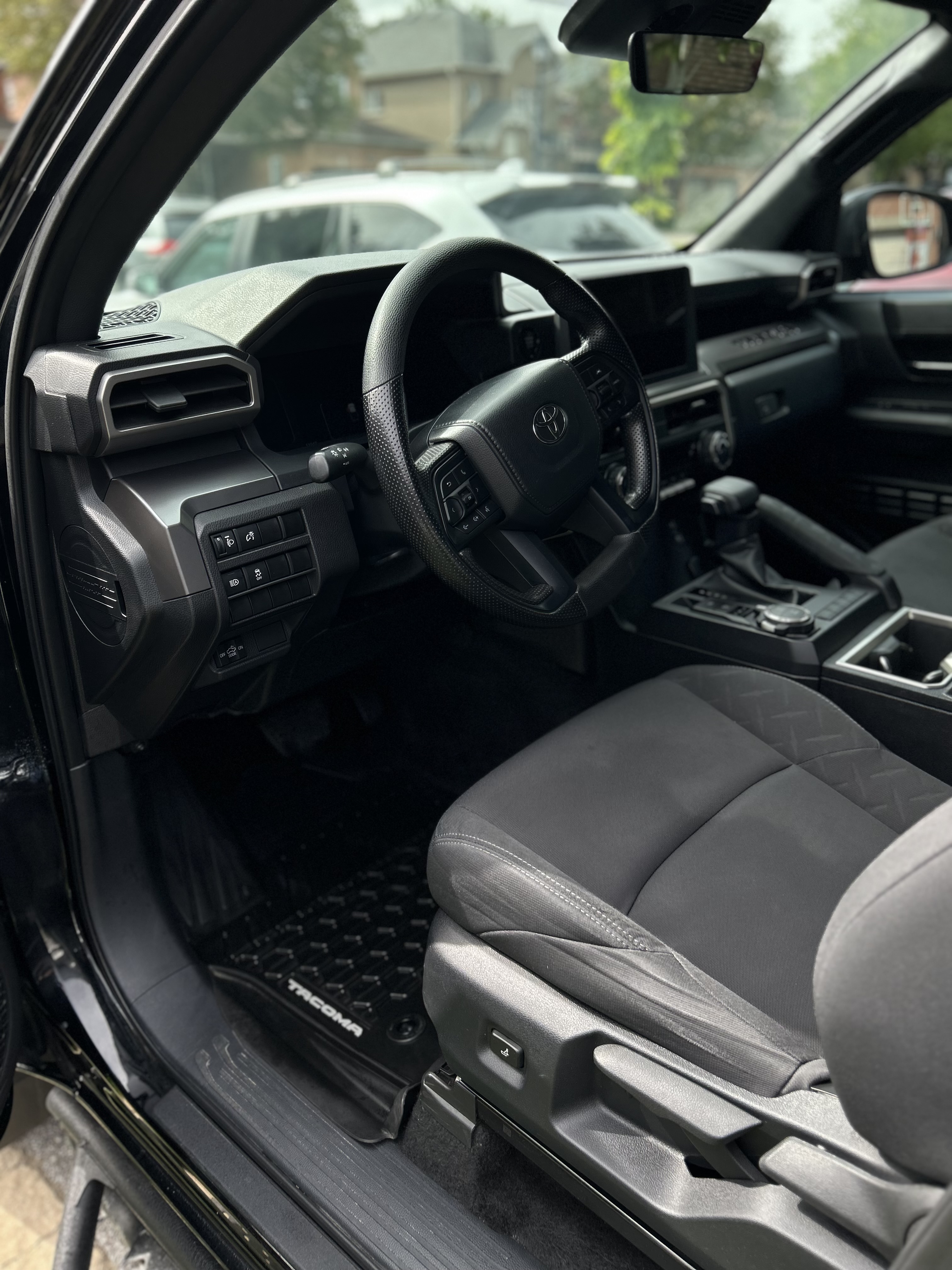 Freshly detailed Toyota Tacoma interior