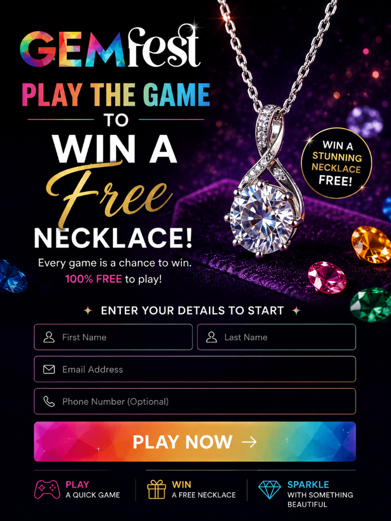 GemFest - Play to Win a Free Necklace