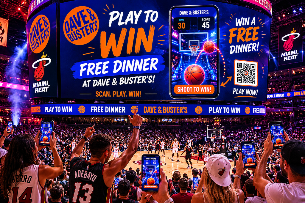 Stadium QR Code Activation