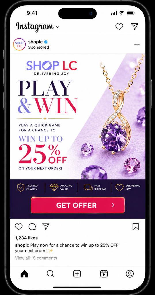 Shop LC Social Media Instagram Ad