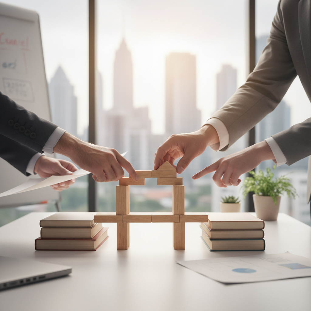 Professionals bridging workplace gaps