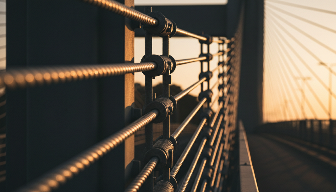 Bridge cables representing structural integrity