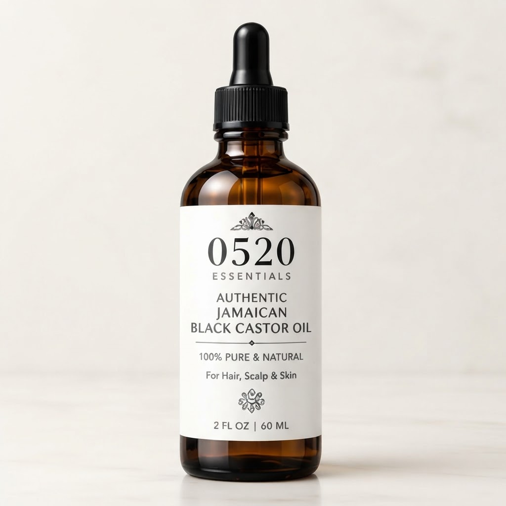 0520 Authentic Jamaican Black Castor Oil
