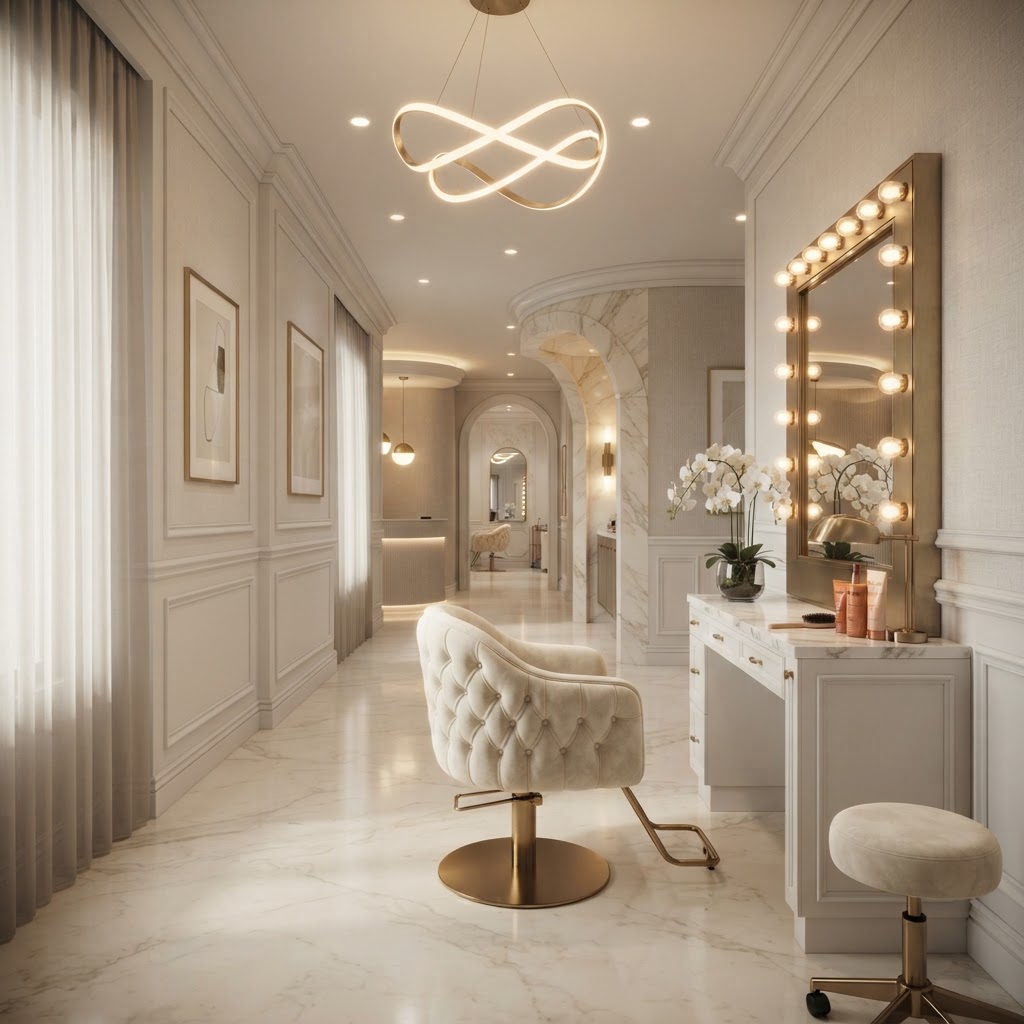 Inside the 0520 Online luxury salon suite