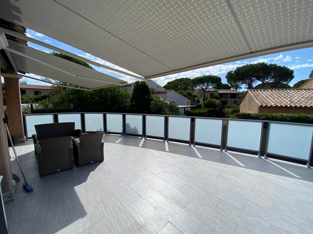 Store banne – Terrasse vue jardin