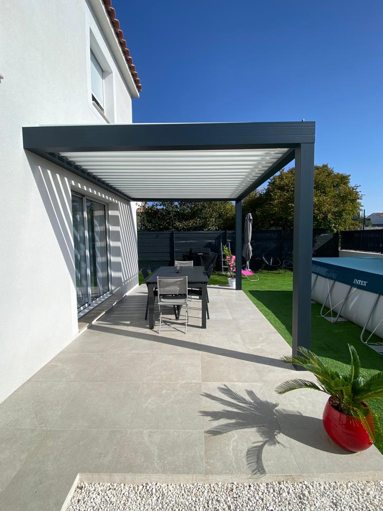 Pergola bioclimatique – Spa extérieur
