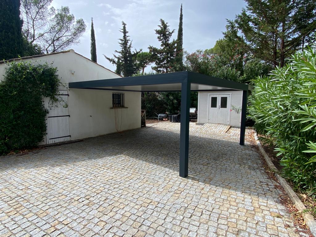 Pergola adossée – Bord de piscine
