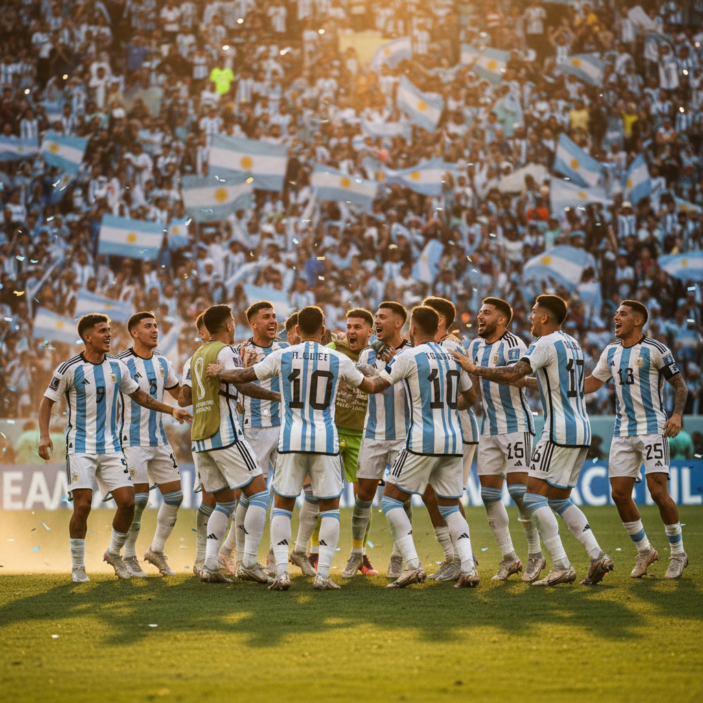 Argentina — the reigning champions