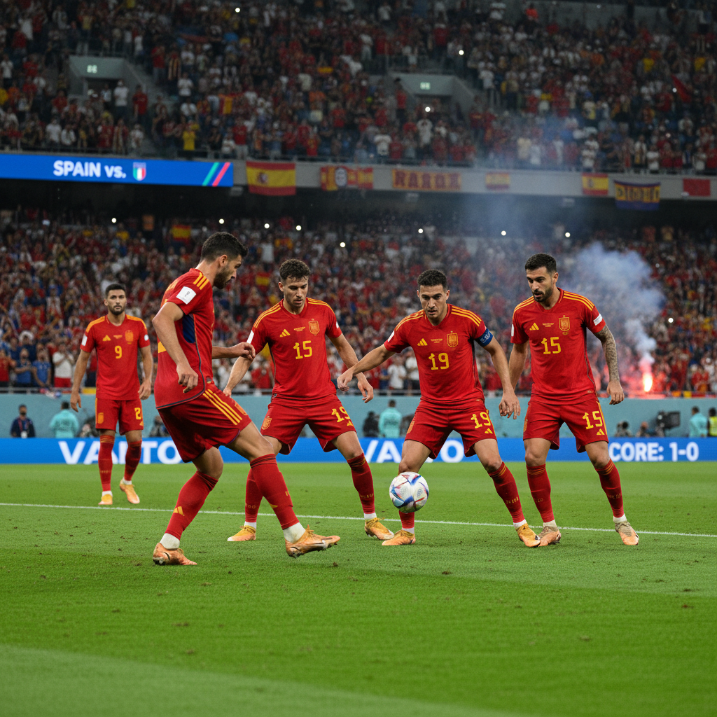 Spain — masters of the beautiful game