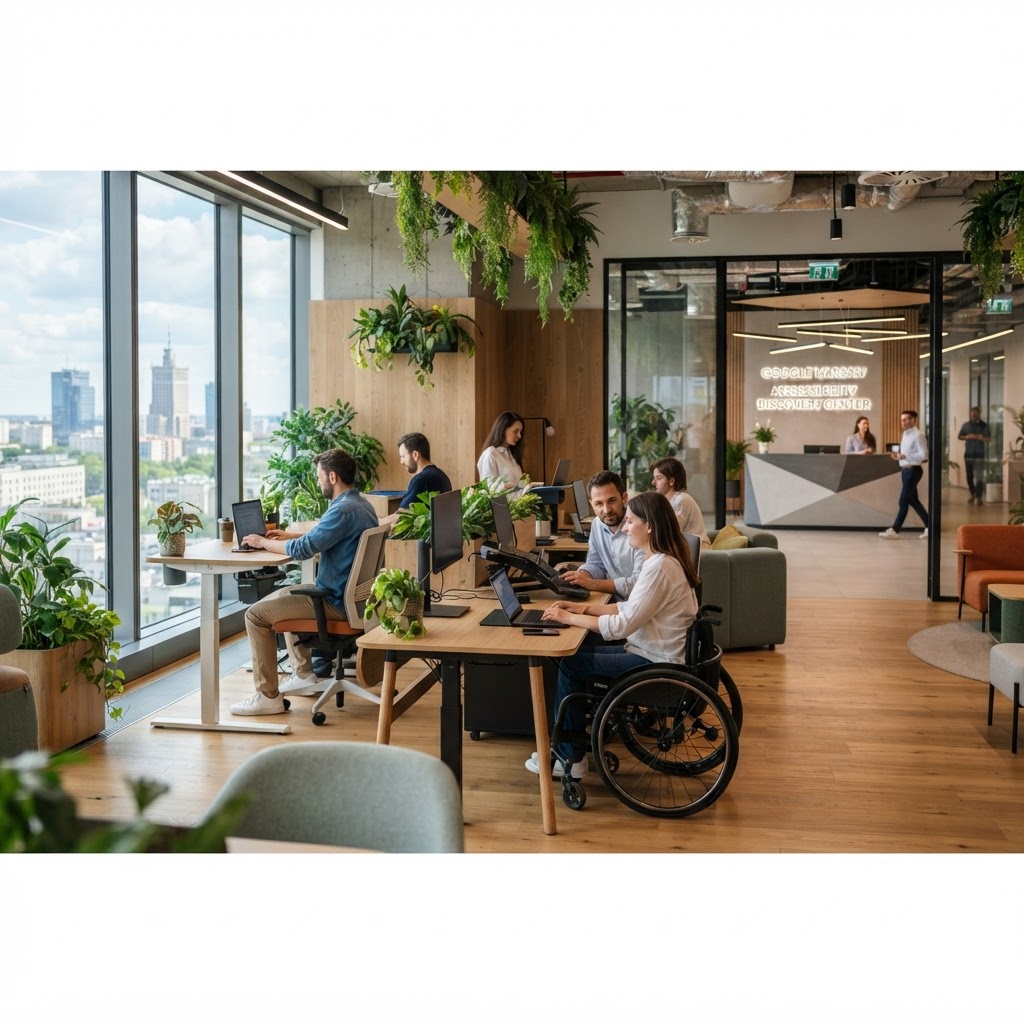 Dostępne biuro przyszłości: Google otwiera w Warszawie Accessibility Discovery Centre