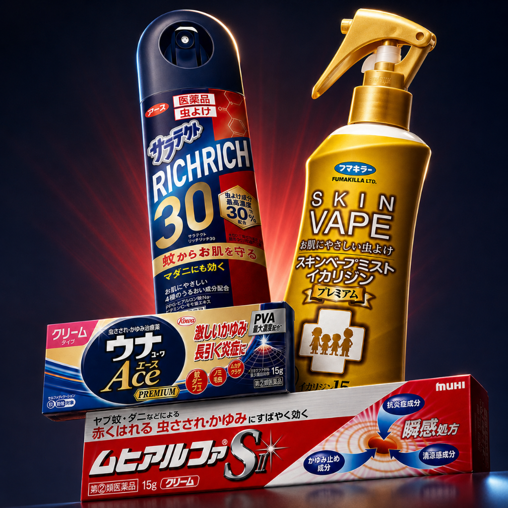 最強をさがせ!サーキット虫除け比較