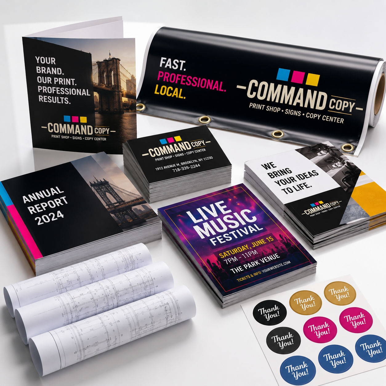 Command Copy print products