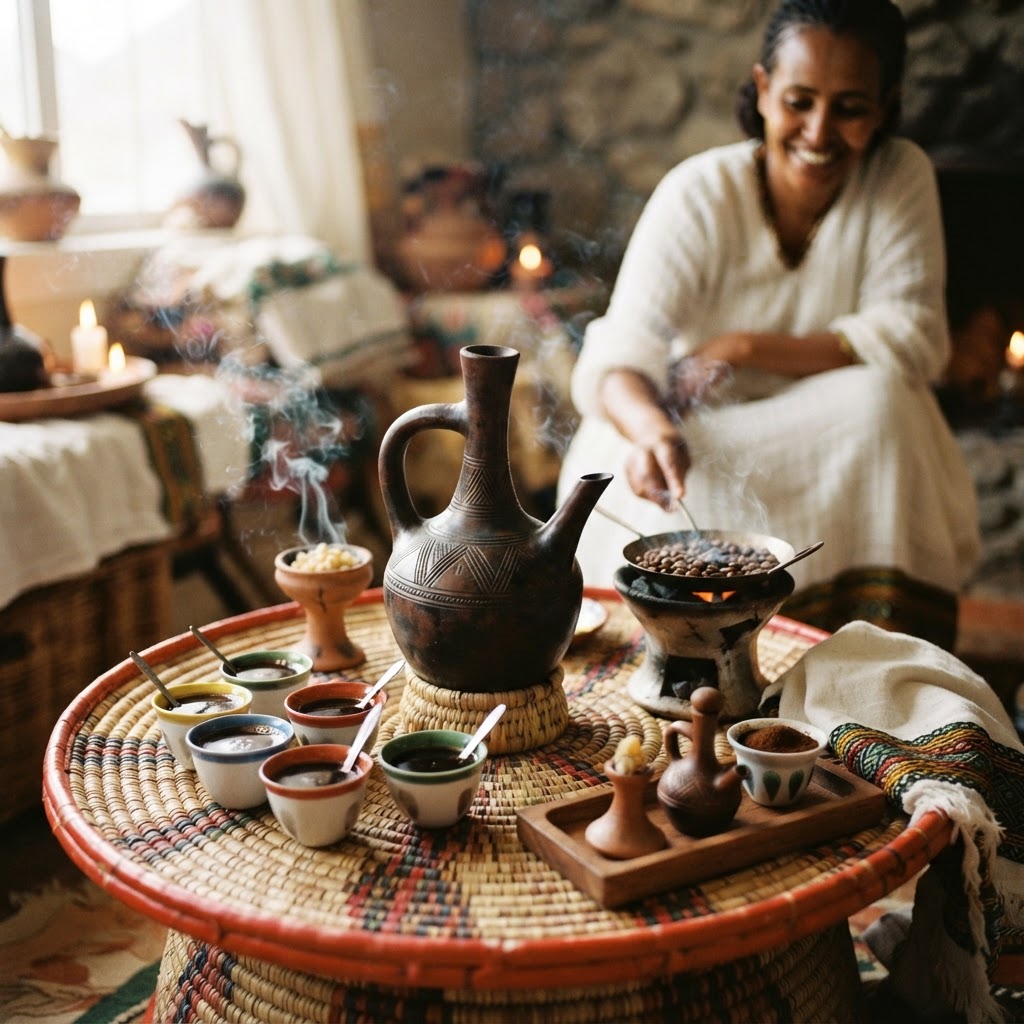 Jebena Coffee Set