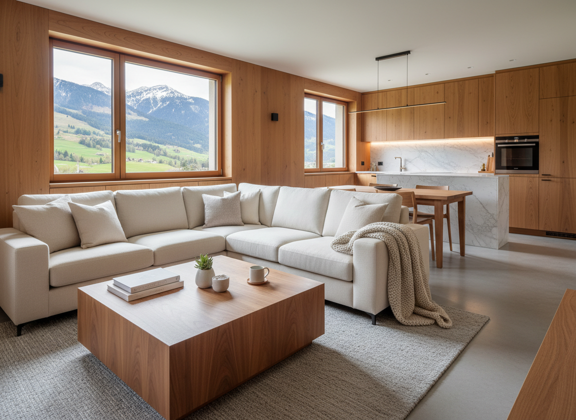 Apartment St. Moritz — Nah am See