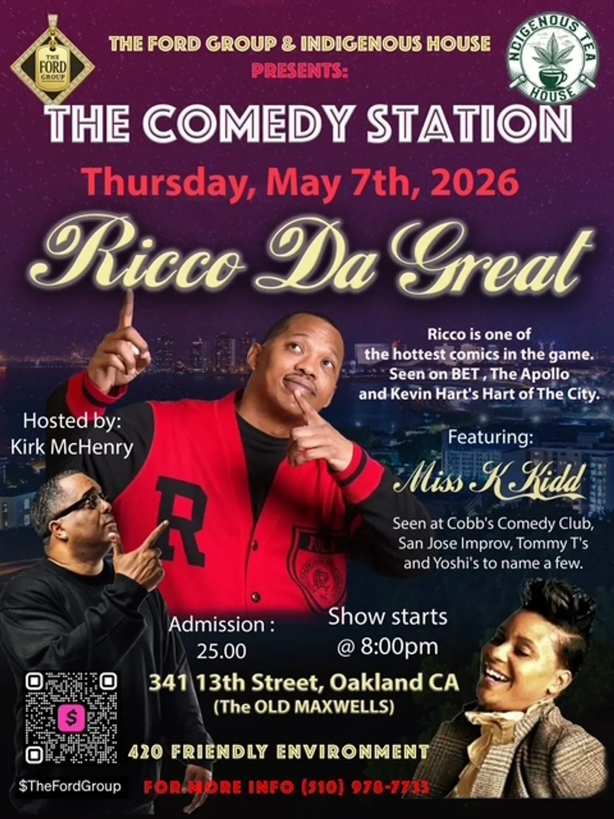 Ricco Da Great — The Comedy Station