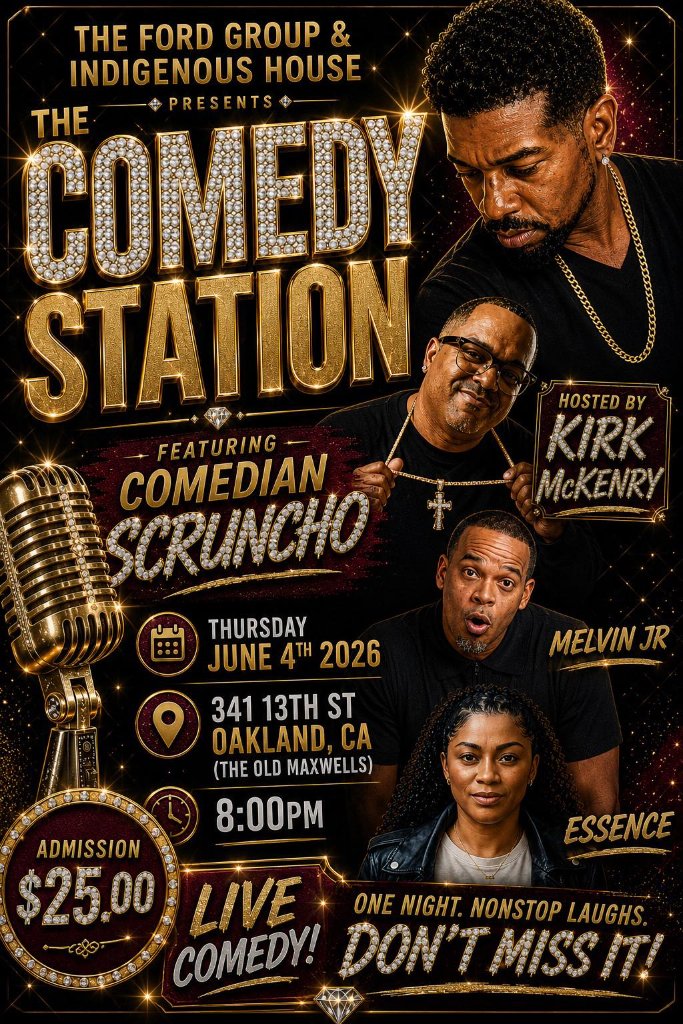 Scruncho — The Comedy Station June 4th