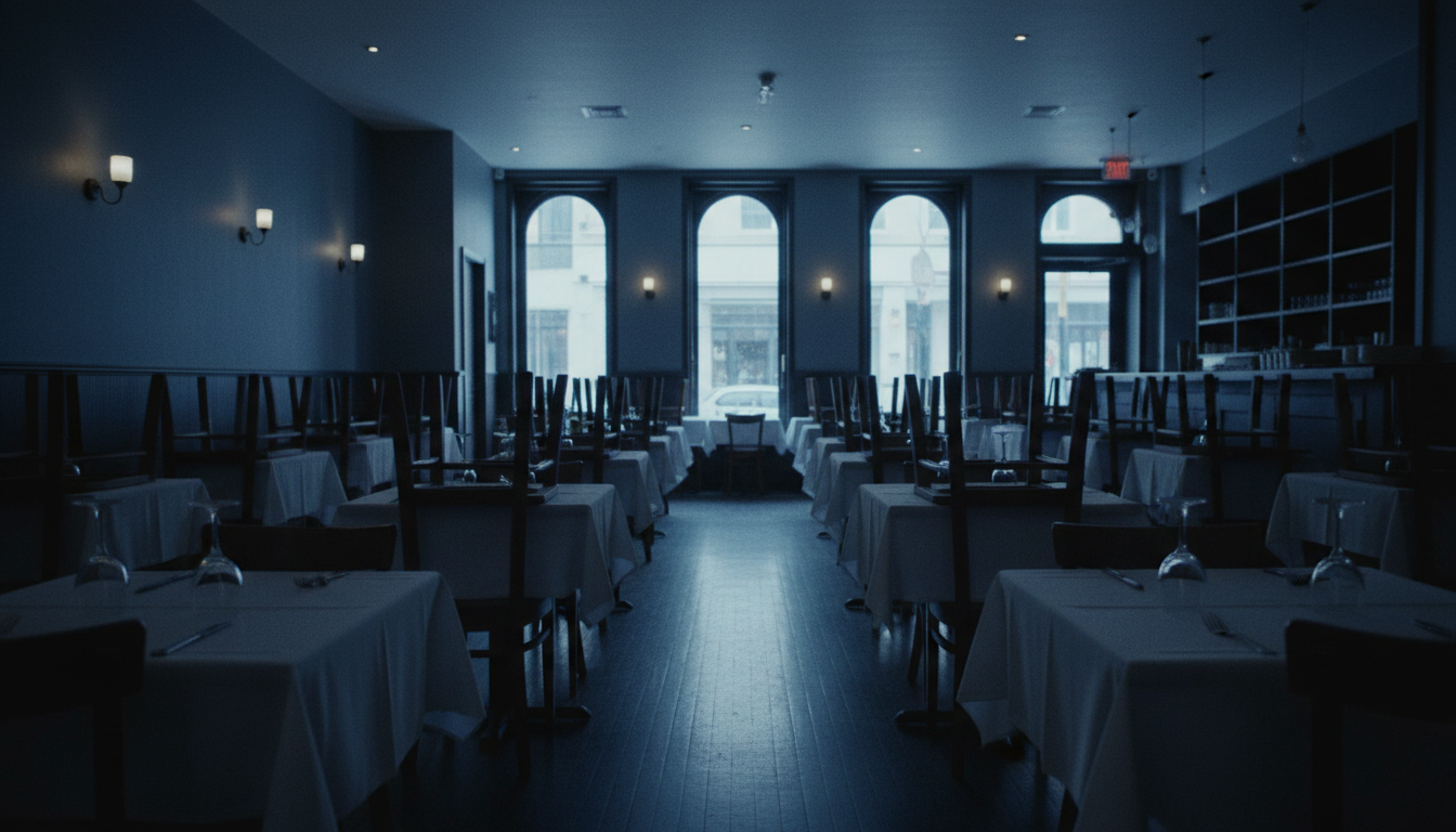 Empty restaurant