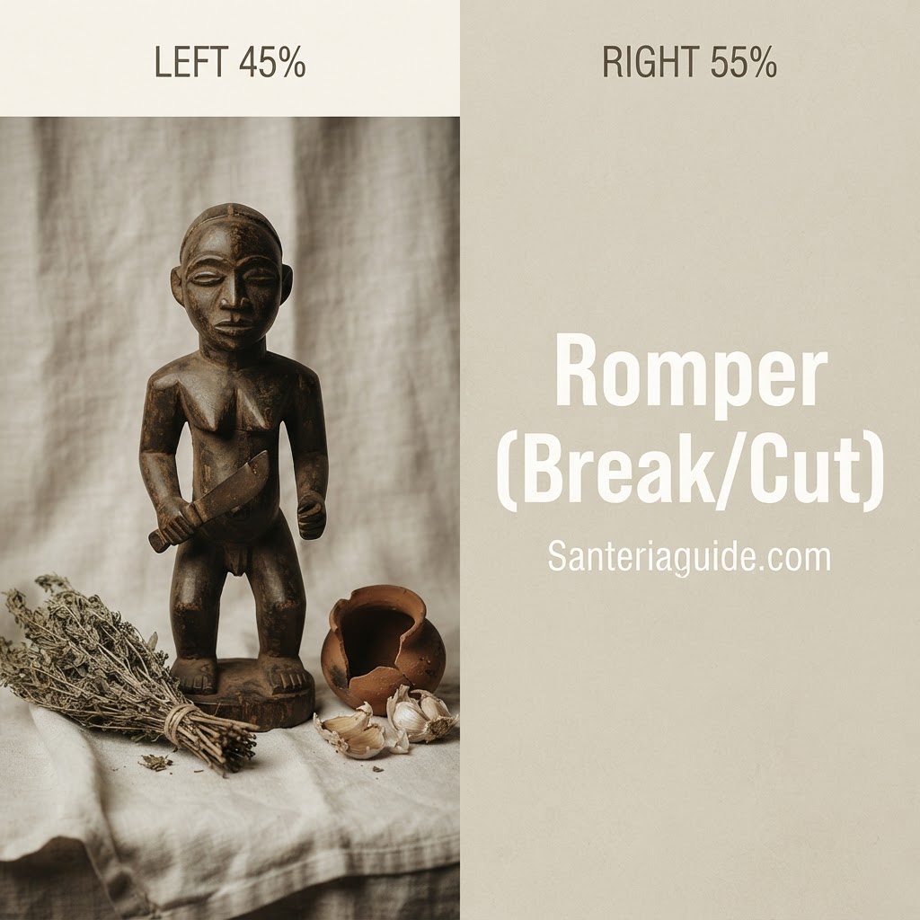 Romper (Break/Cut) — Santeriaguide.com