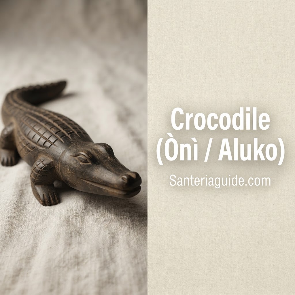 Crocodile (Ònì / Aluko) — Santeriaguide.com