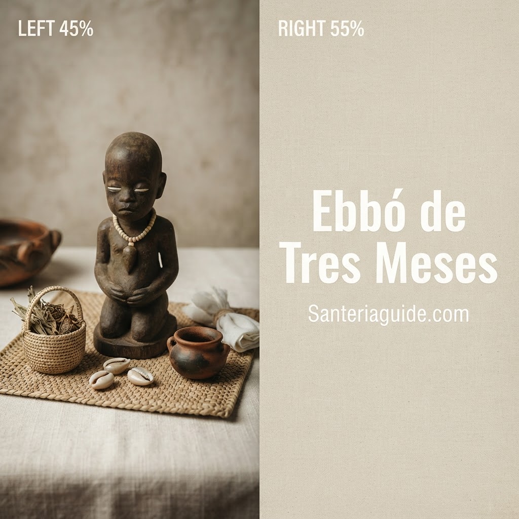 Ebbó de Tres Meses — Santeriaguide.com