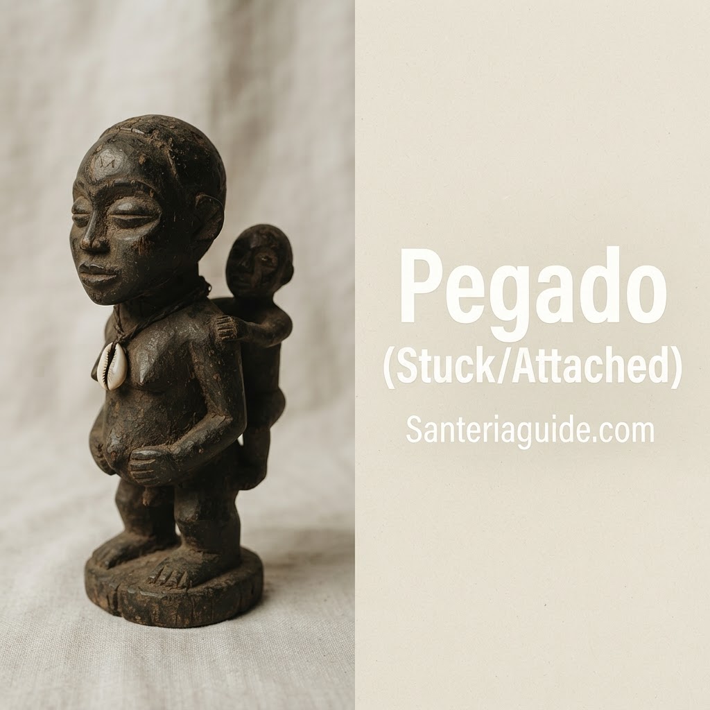 Pegado (Stuck/Attached) — Santeriaguide.com