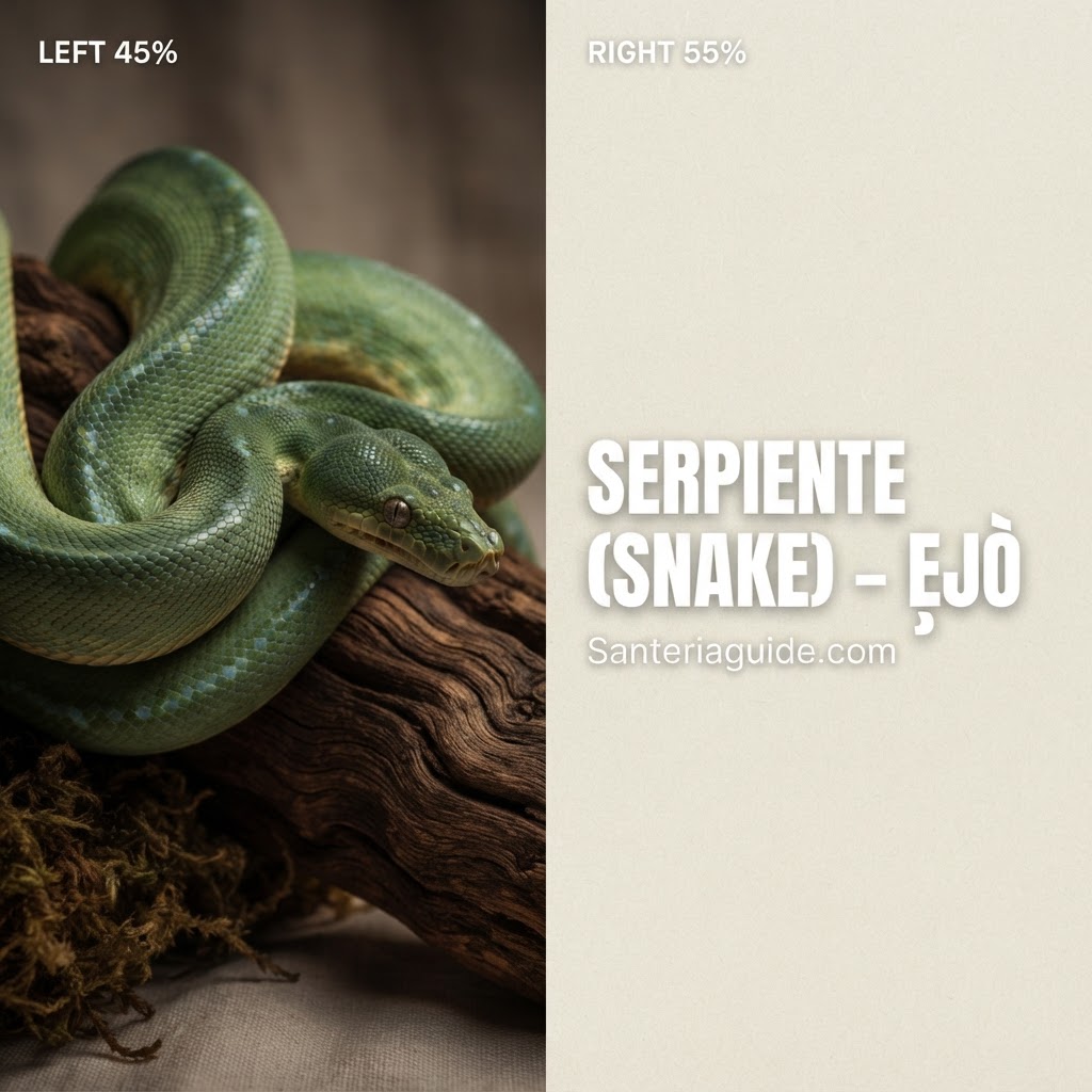 Serpiente (Snake) – Ẹjò — Santeriaguide.com