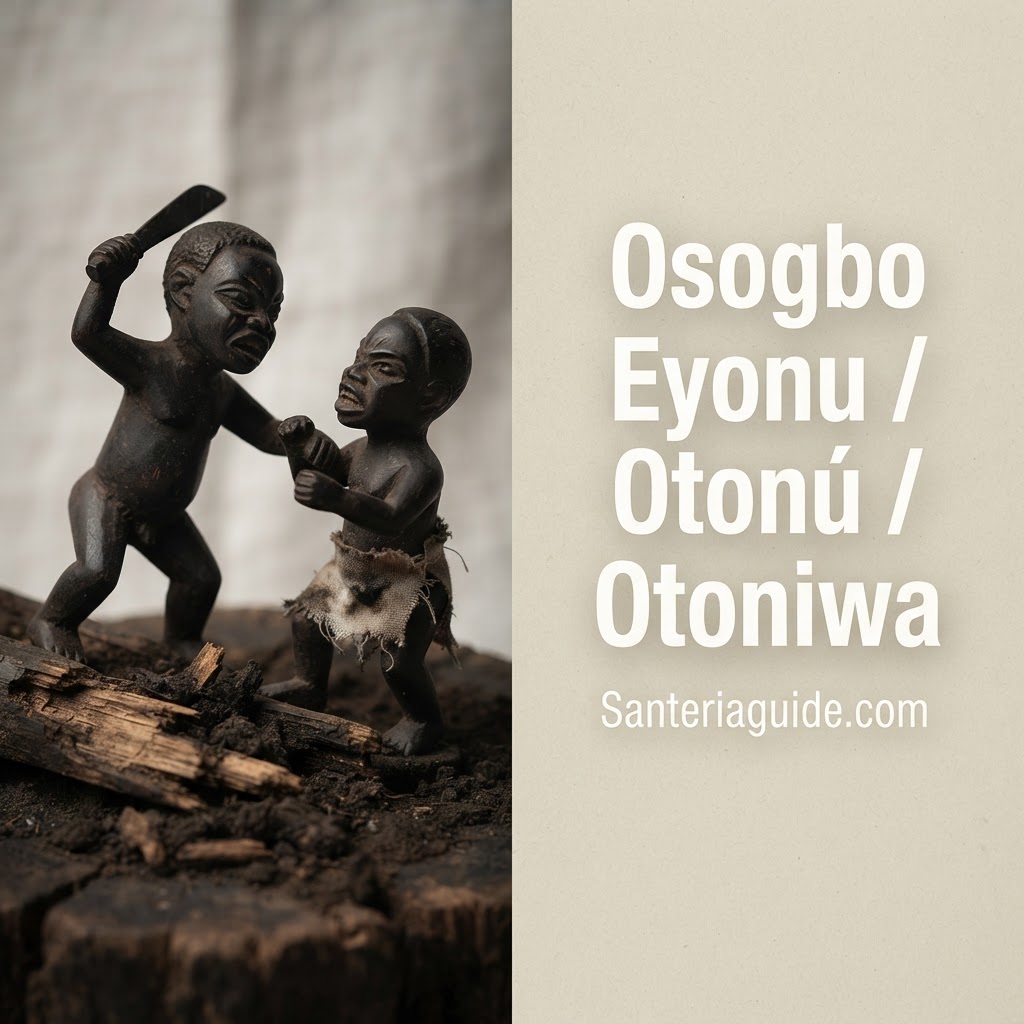 Osogbo Eyonu / Otonú / Otoniwa — Santeriaguide.com