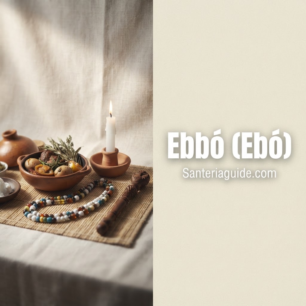 Ebbó (Ebó) — Santeriaguide.com
