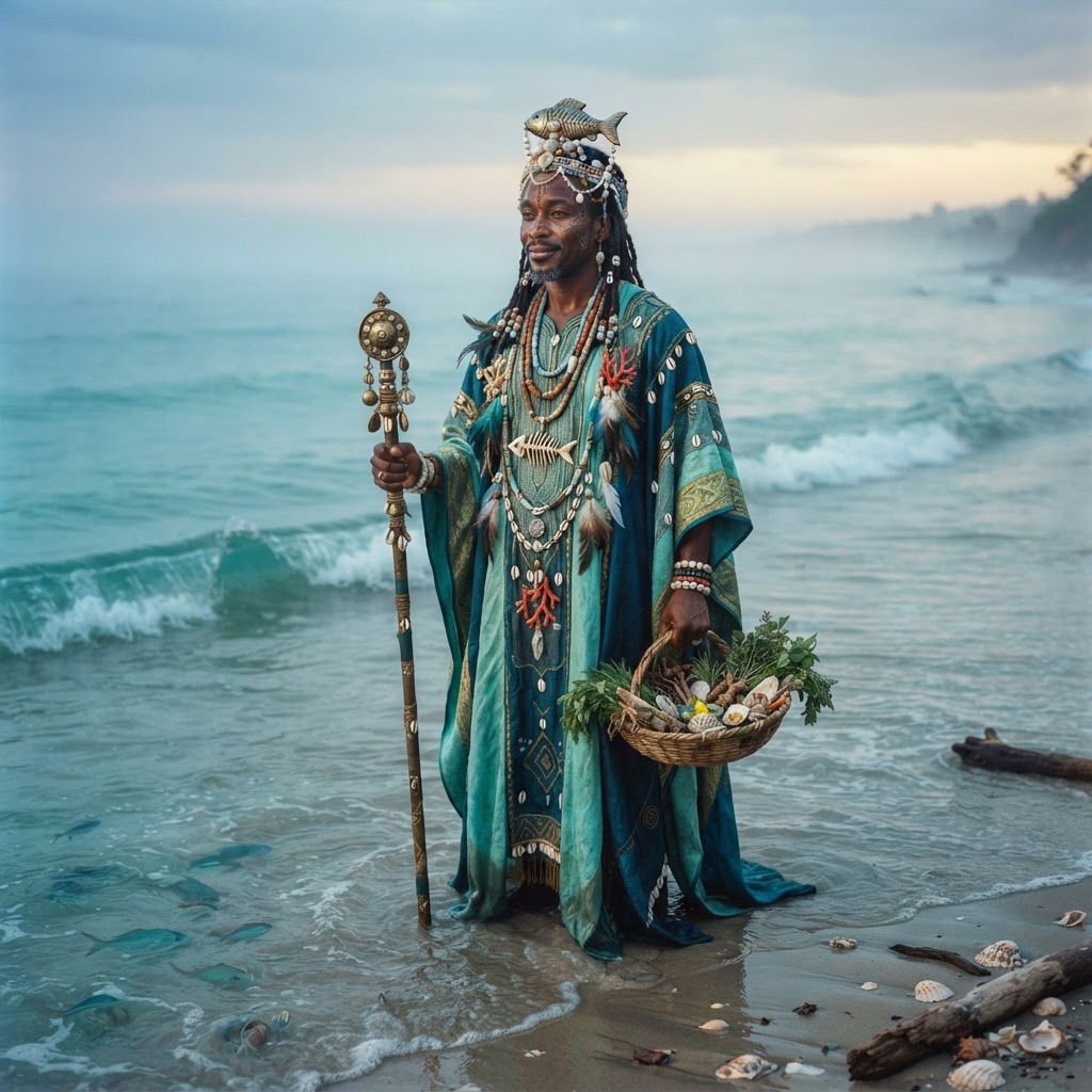Inle Elekes, Mazos, Ildés & Pinaldos – Orisha of Healing & the Sea