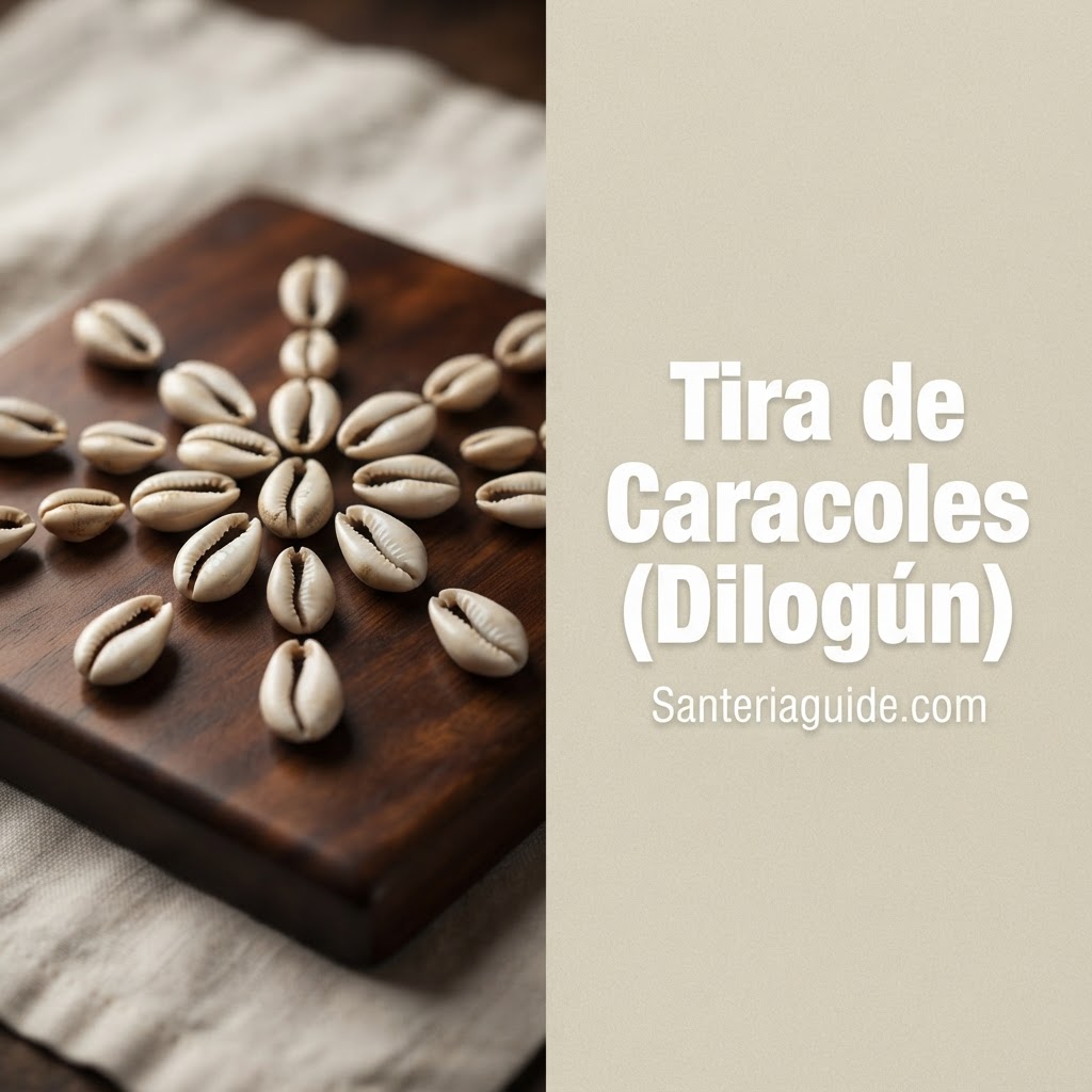Tira de Caracoles (Dilogún) — Santeriaguide.com