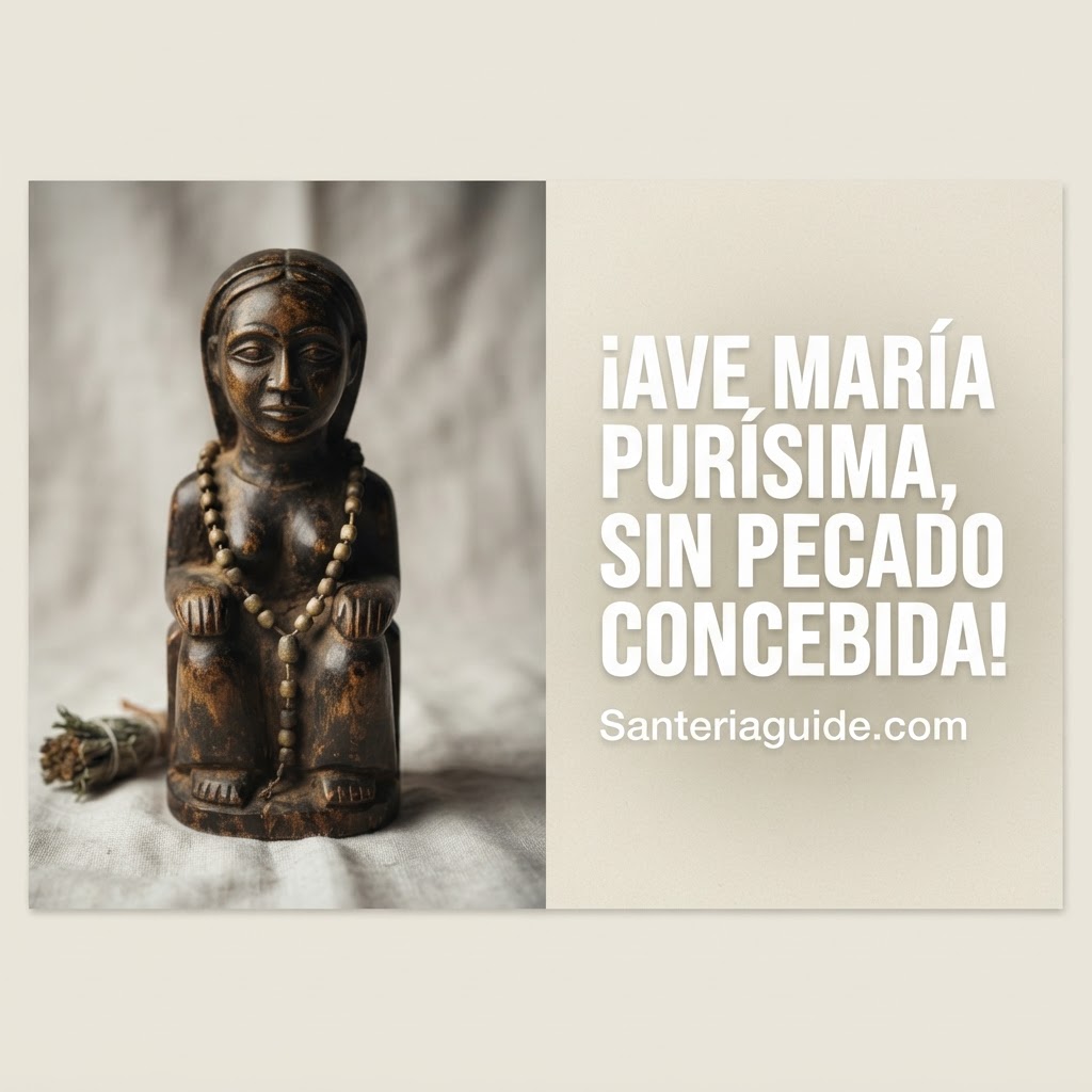 ¡Ave María Purísima, sin pecado concebida! — Santeriaguide.com