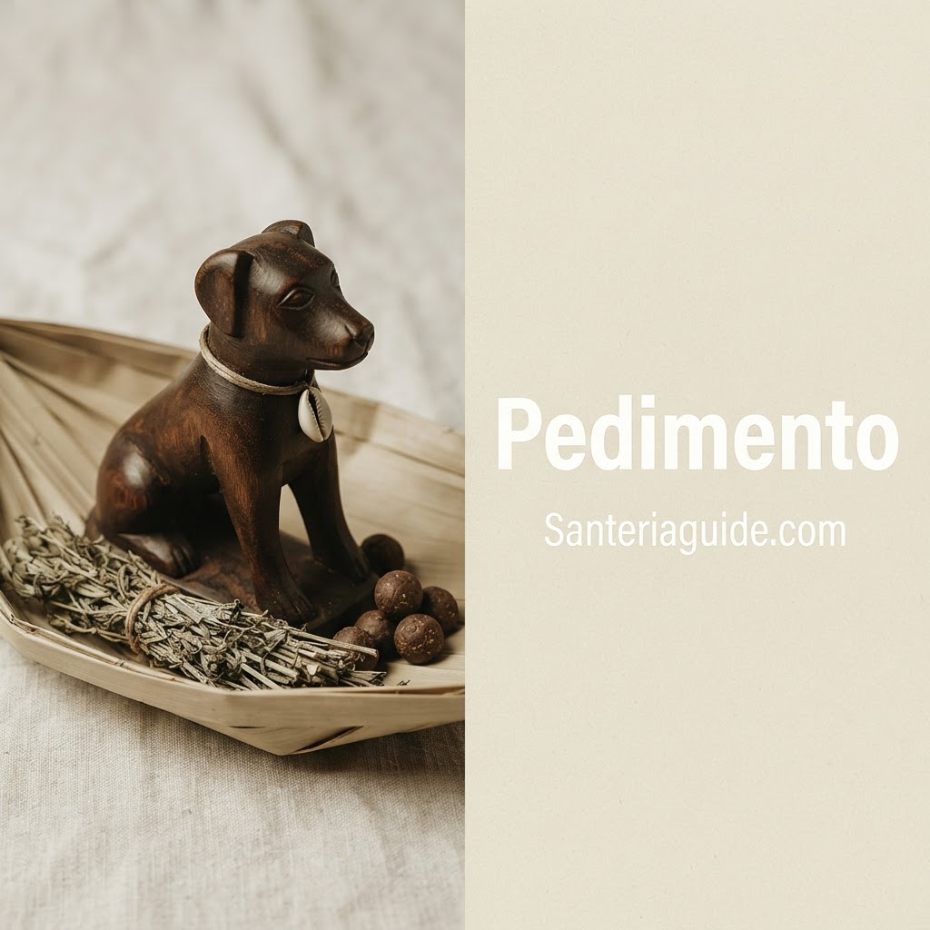 Pedimento — Santeriaguide.com