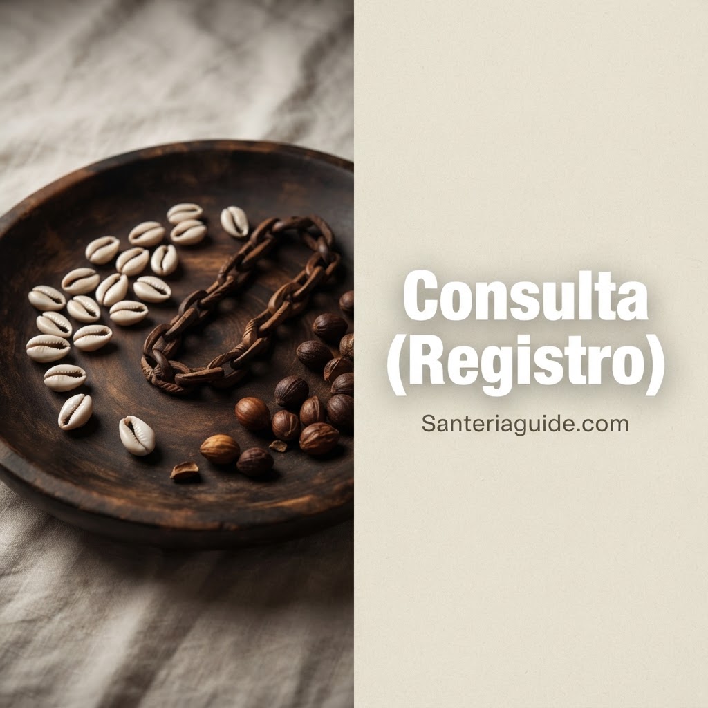 Consulta (Registro) — Santeriaguide.com