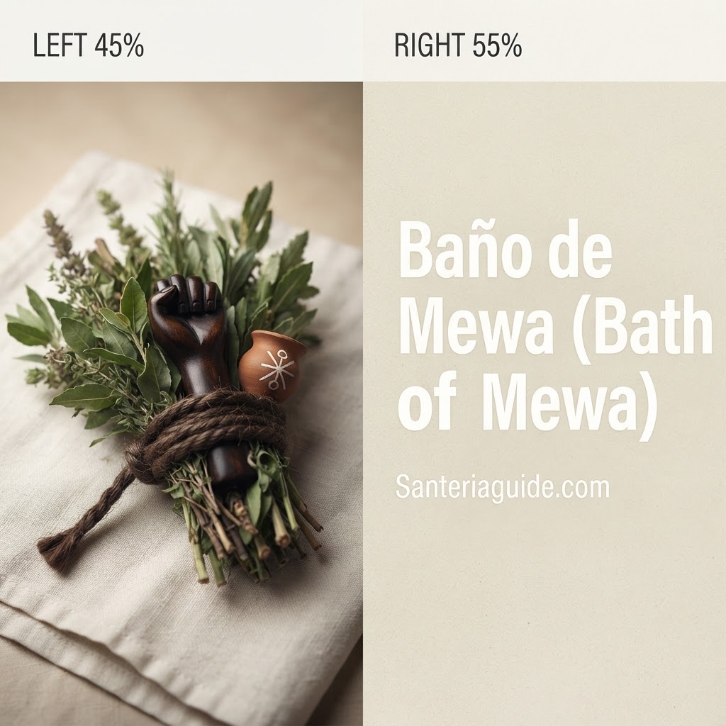 Baño de Mewa (Bath of Mewa) — Santeriaguide.com