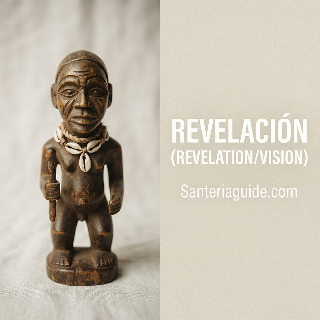 Revelación (Revelation/Vision) — Santeriaguide.com
