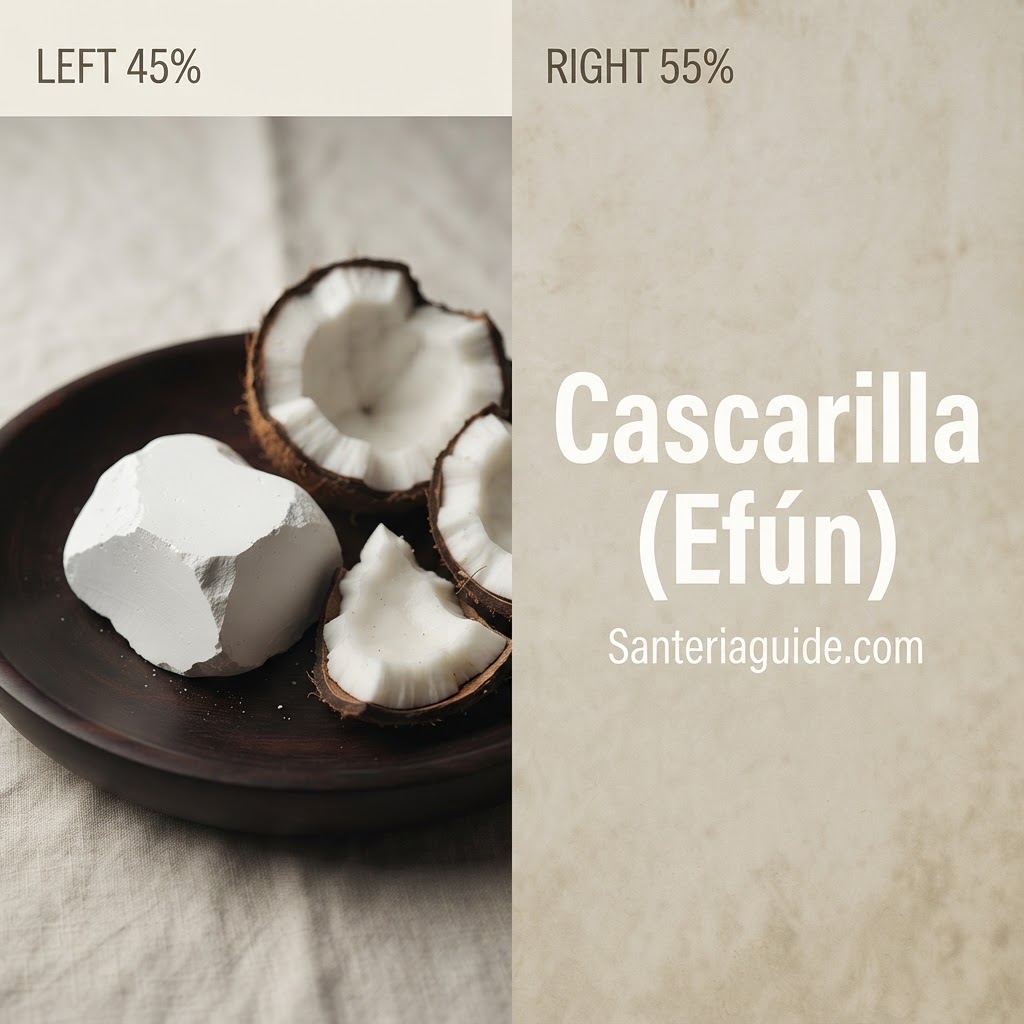 Cascarilla (Efún) — Santeriaguide.com