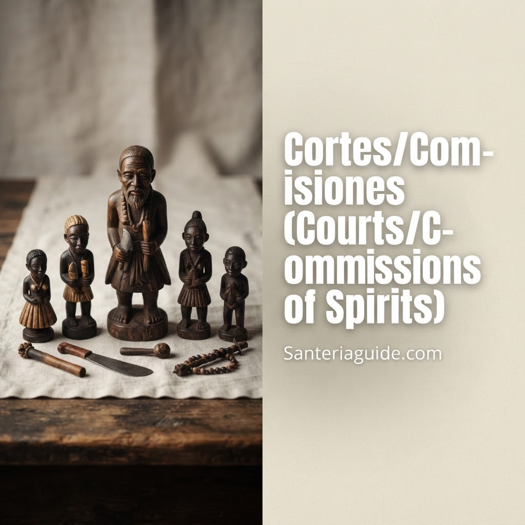 Cortes/Comisiones (Courts/Commissions of Spirits) — Santeriaguide.com