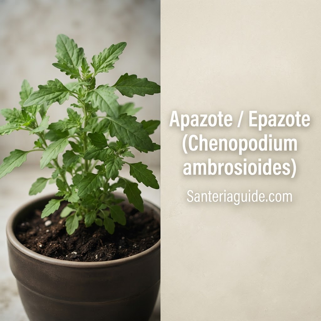Apazote / Epazote (Chenopodium ambrosioides) — Santeriaguide.com